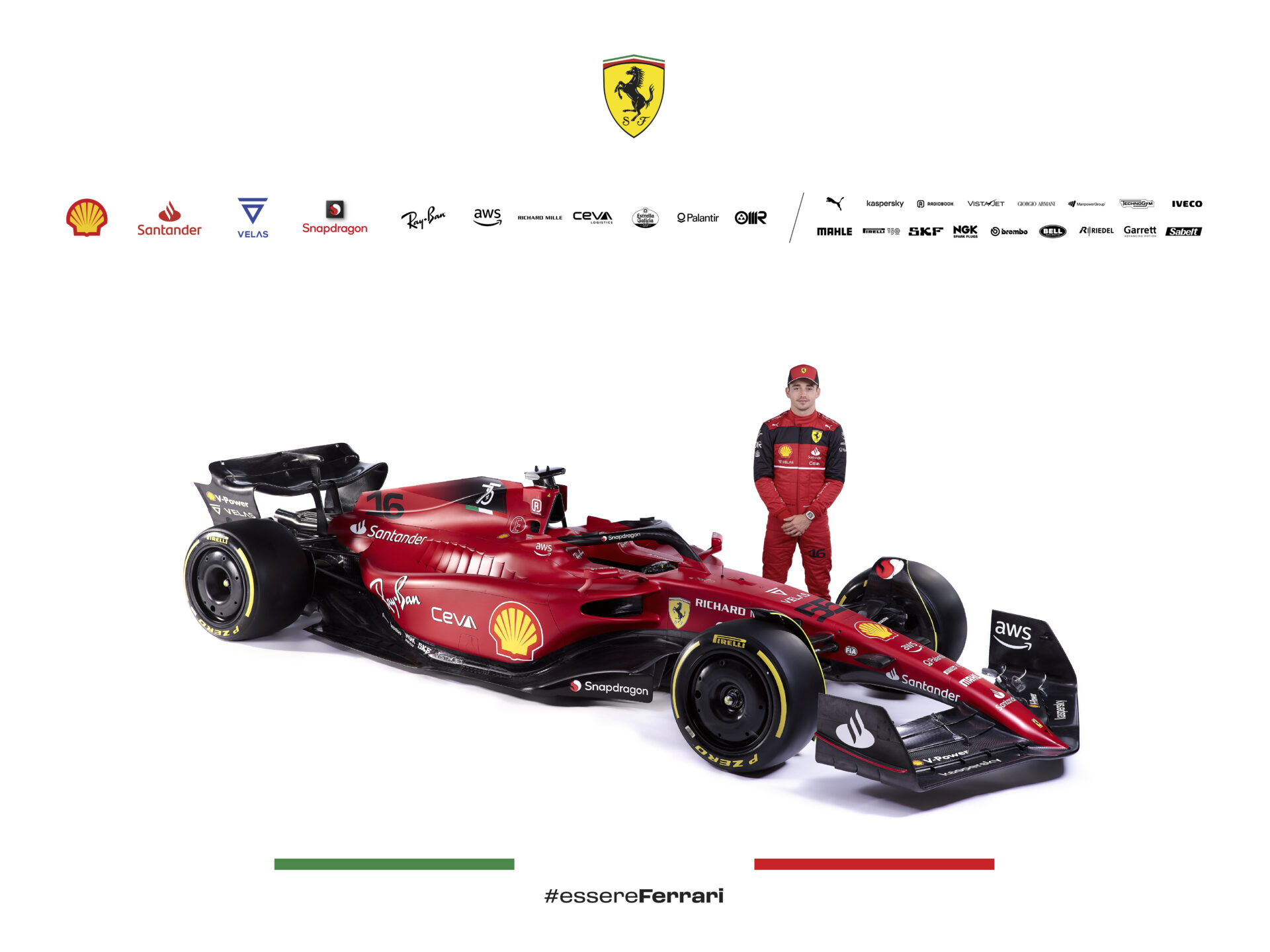 Casquette de F1 Formule 1 de la Scuderia Ferrari signée par Alain