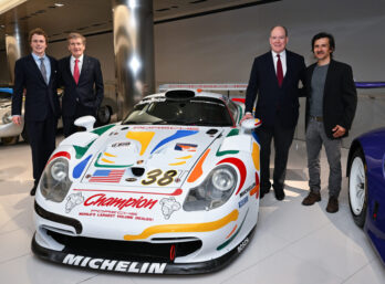 Plusieurs modèles de Porsche sont exposés à la Collection de voitures de S.A.S. le Prince de Monaco jusqu'au 20 mars.