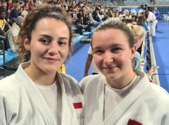 Rania Drid et Florine Soula du Judo Club de Monaco.