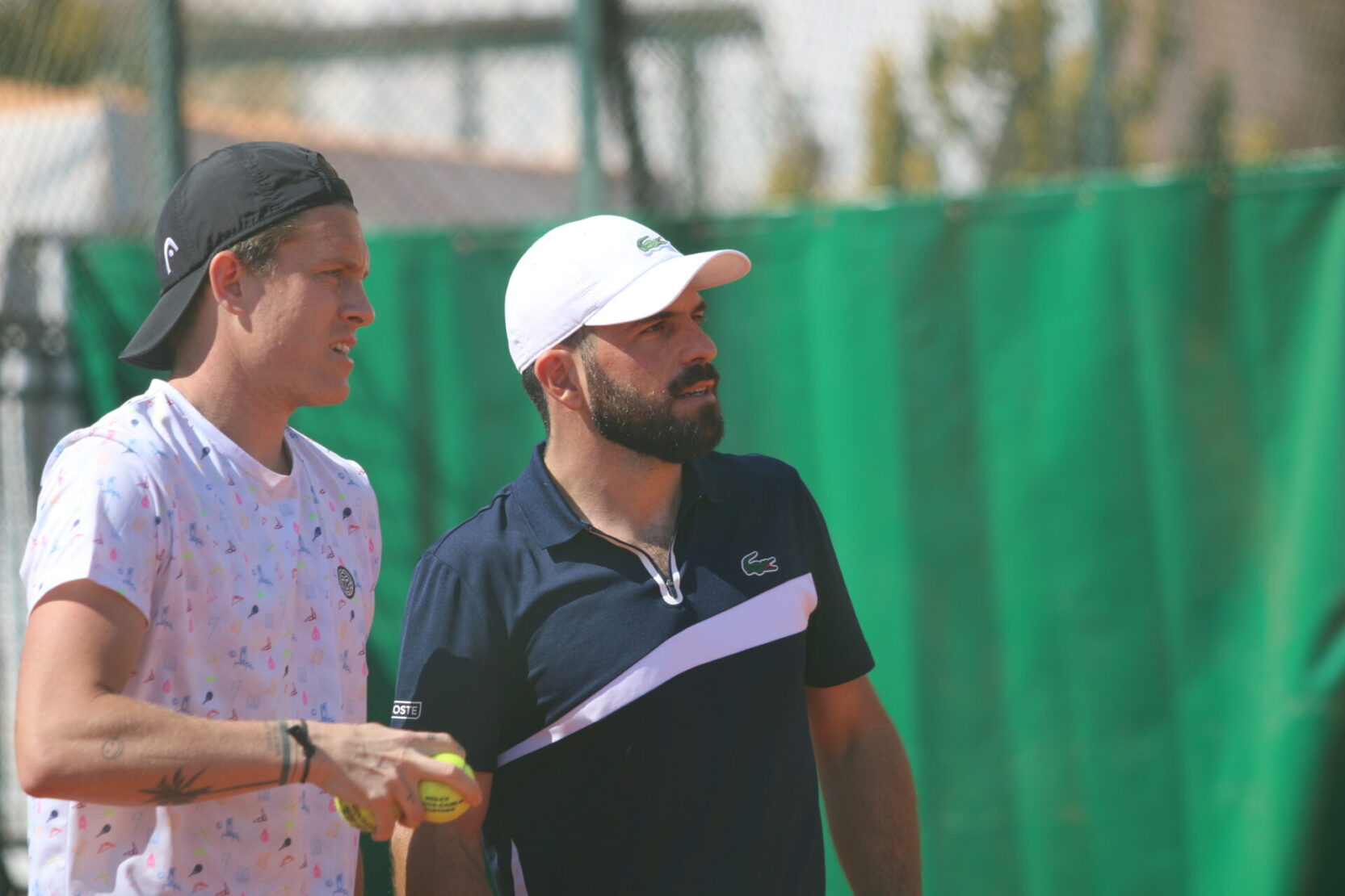 ATP Monte-Carlo - Qualification de Romain Arneodo et Tristan-Samuel Weissborn.