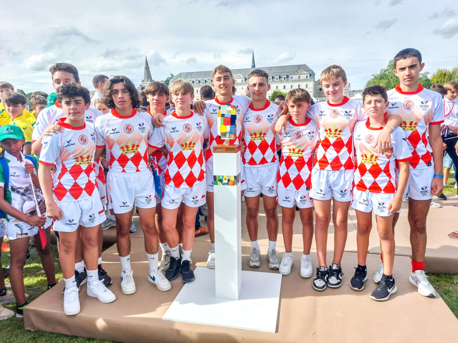 L'AS Monaco Rugby représentée à la Coupe du monde scolaire.