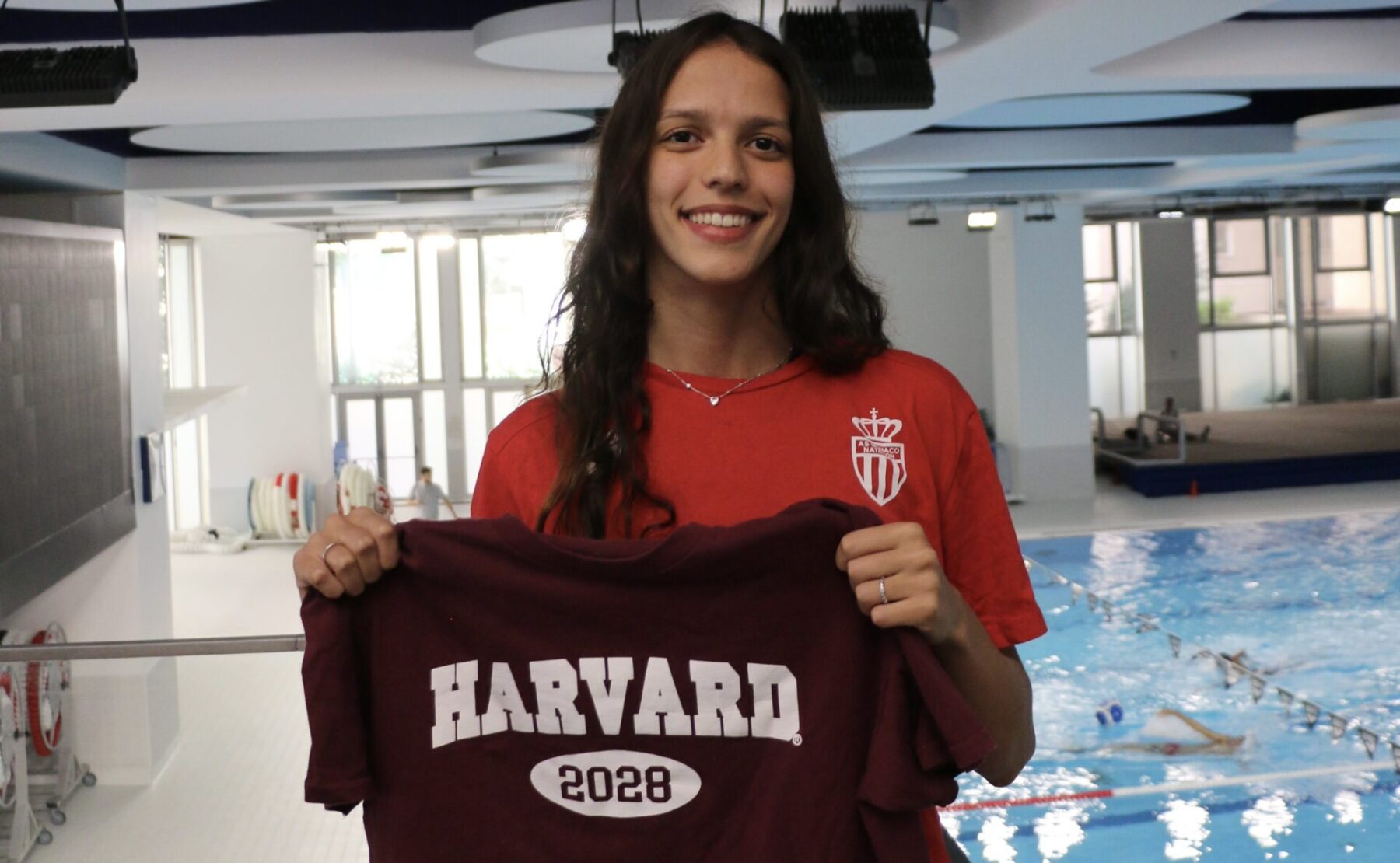 Giulia Viacava, licenciée à l'ASM Natation, va intégrer Harvard en août.