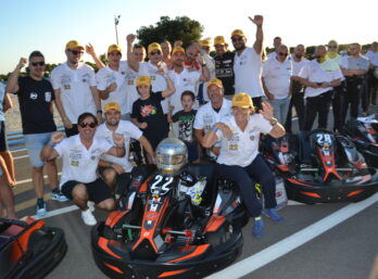 Des participants du marathon-karting Jules Bianchi.