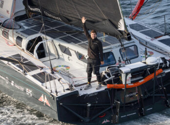 Boris Herrmann sur Malizia-Seaexplorer durant le Vendée Globe.