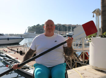 Franck Oberdorff à la Société nautique de Monaco.