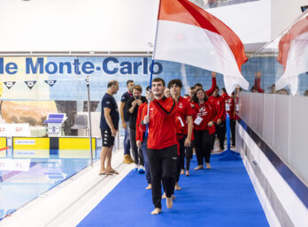 La délégation de Special Olympics Monaco.