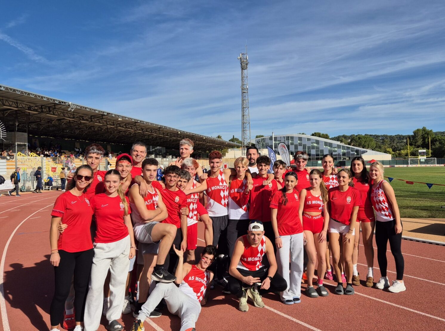 L'ASM Athlétisme aux interclubs U20.