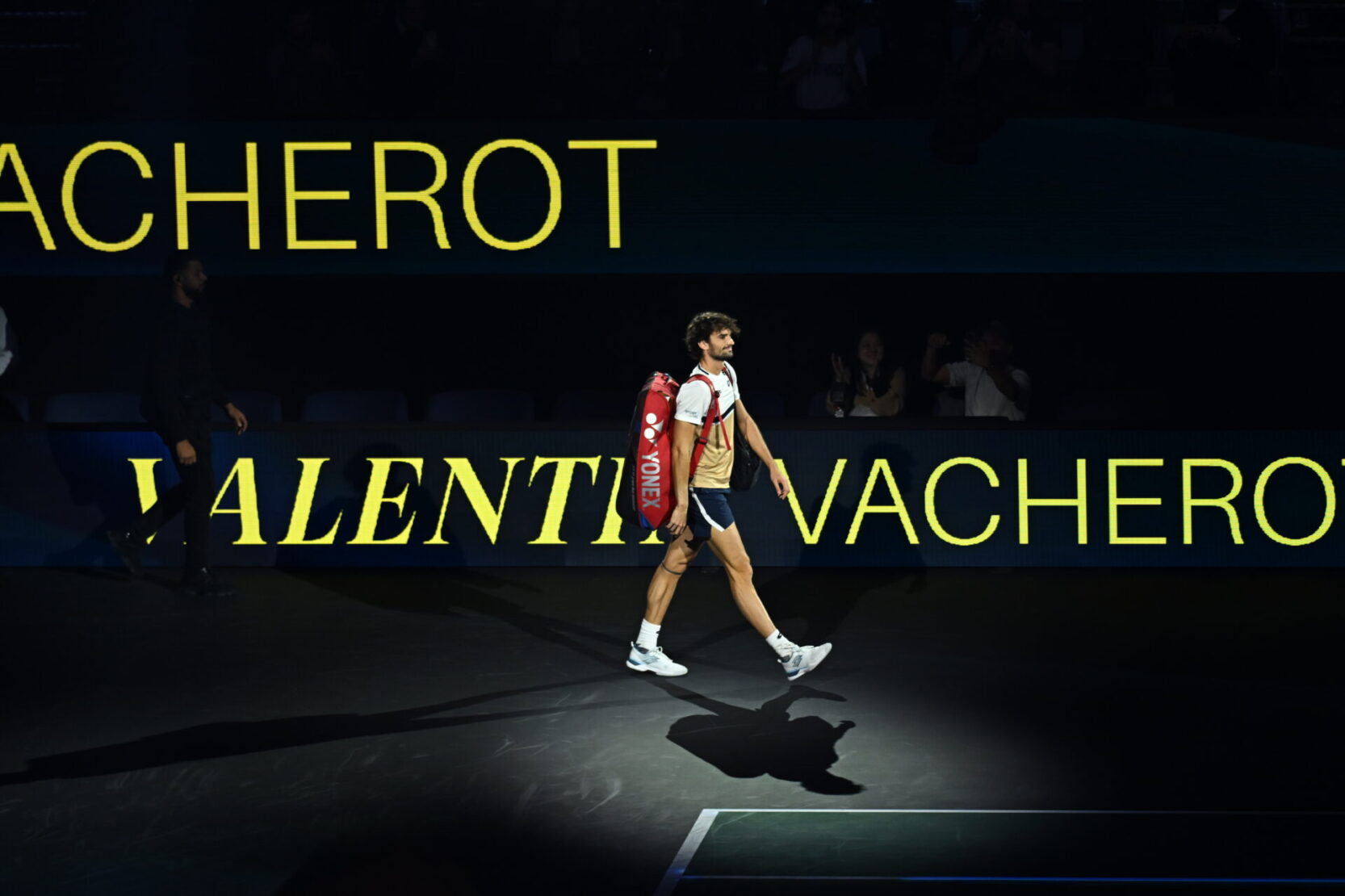 Valentin Vacherot a été éliminé par Félix Auger-Aliassime en quarts de finale du Rolex Paris Masters.