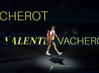 Valentin Vacherot a été éliminé par Félix Auger-Aliassime en quarts de finale du Rolex Paris Masters.