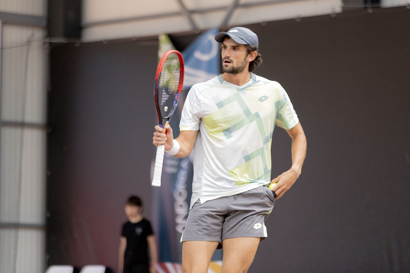 Valentin Vacherot, ici aux JPEE en Andorre, est en train d'écrire l'histoire du tennis monégasque au Masters 1000 de Shanghai.