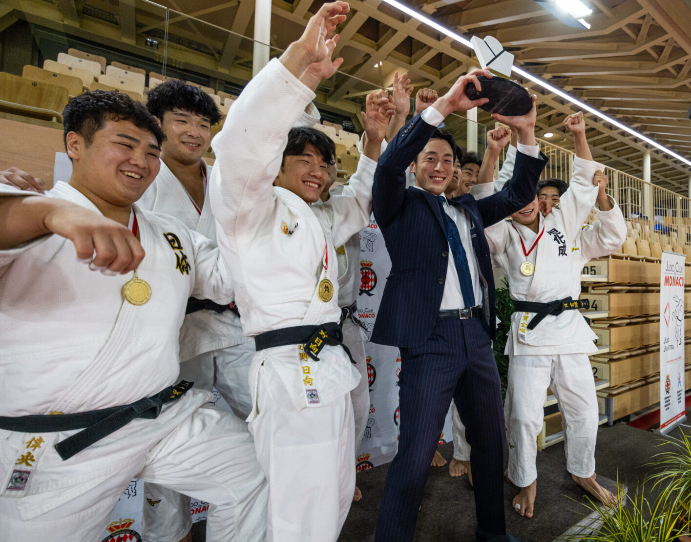 Le Nittai Judo Club (Japon) a remporté la 30e édition du Tournoi international de Monaco par équipes.