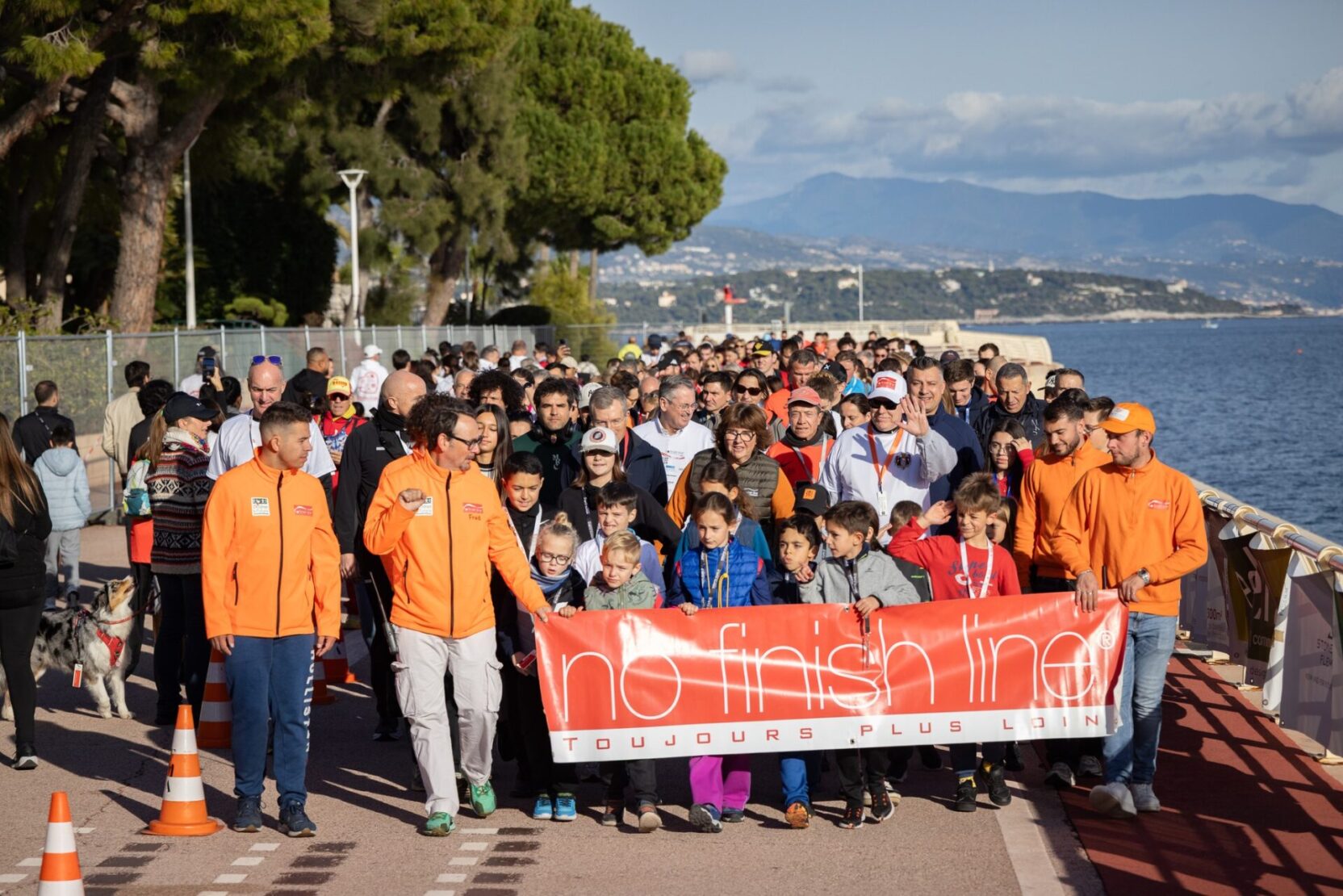 Le Prince Albert II a effectué le dernier tour de la No Finish Line Monaco 2025.