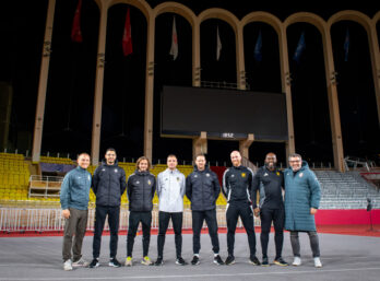 Pendant trois jours, les responsables de l'AS Saint-Priest, l'AS Aix-en-Provence et du FC Versailles ont découvert et étudié la méthodologie de l'AS Monaco.