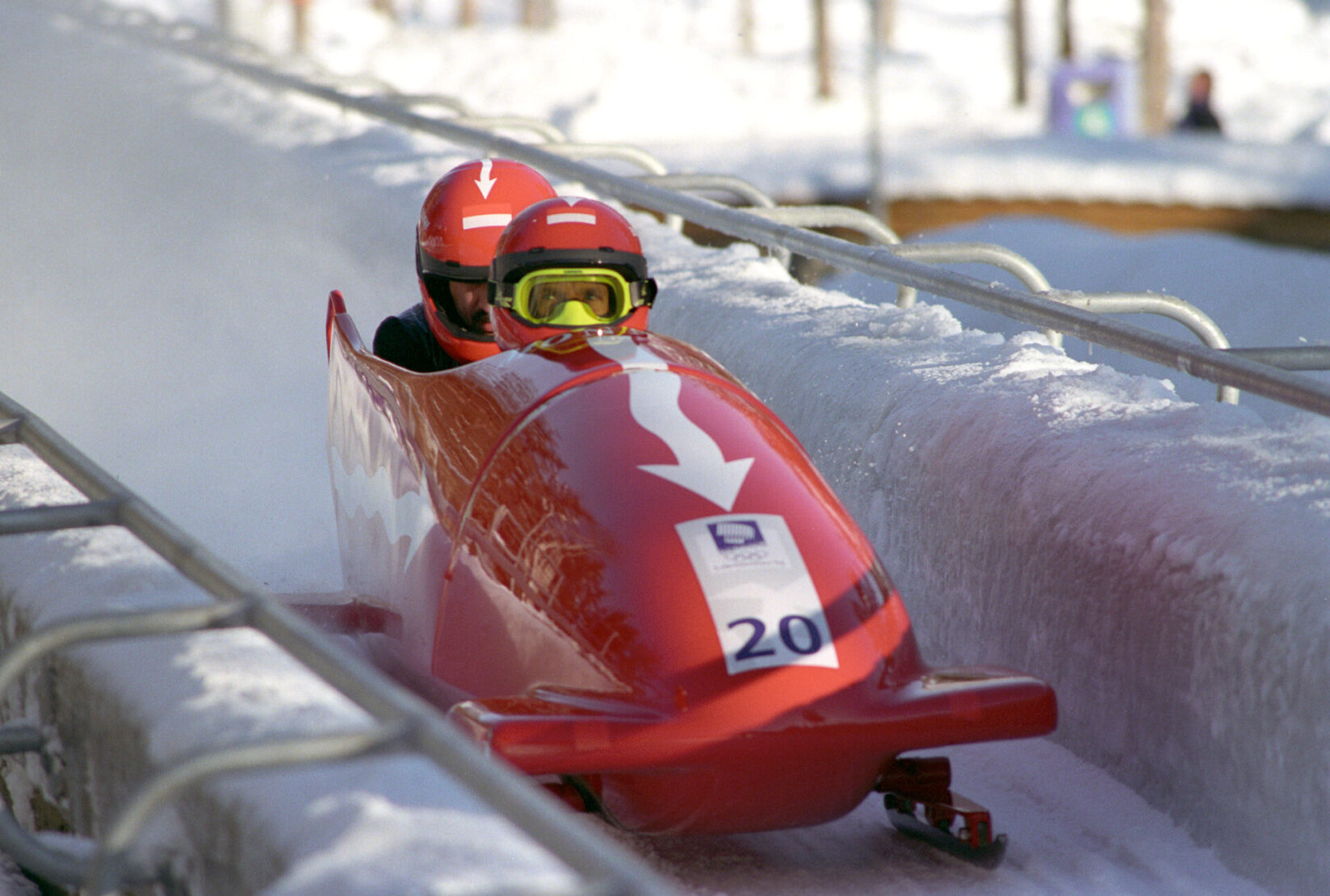 Le Prince Albert II à Lillehammer en 1994.