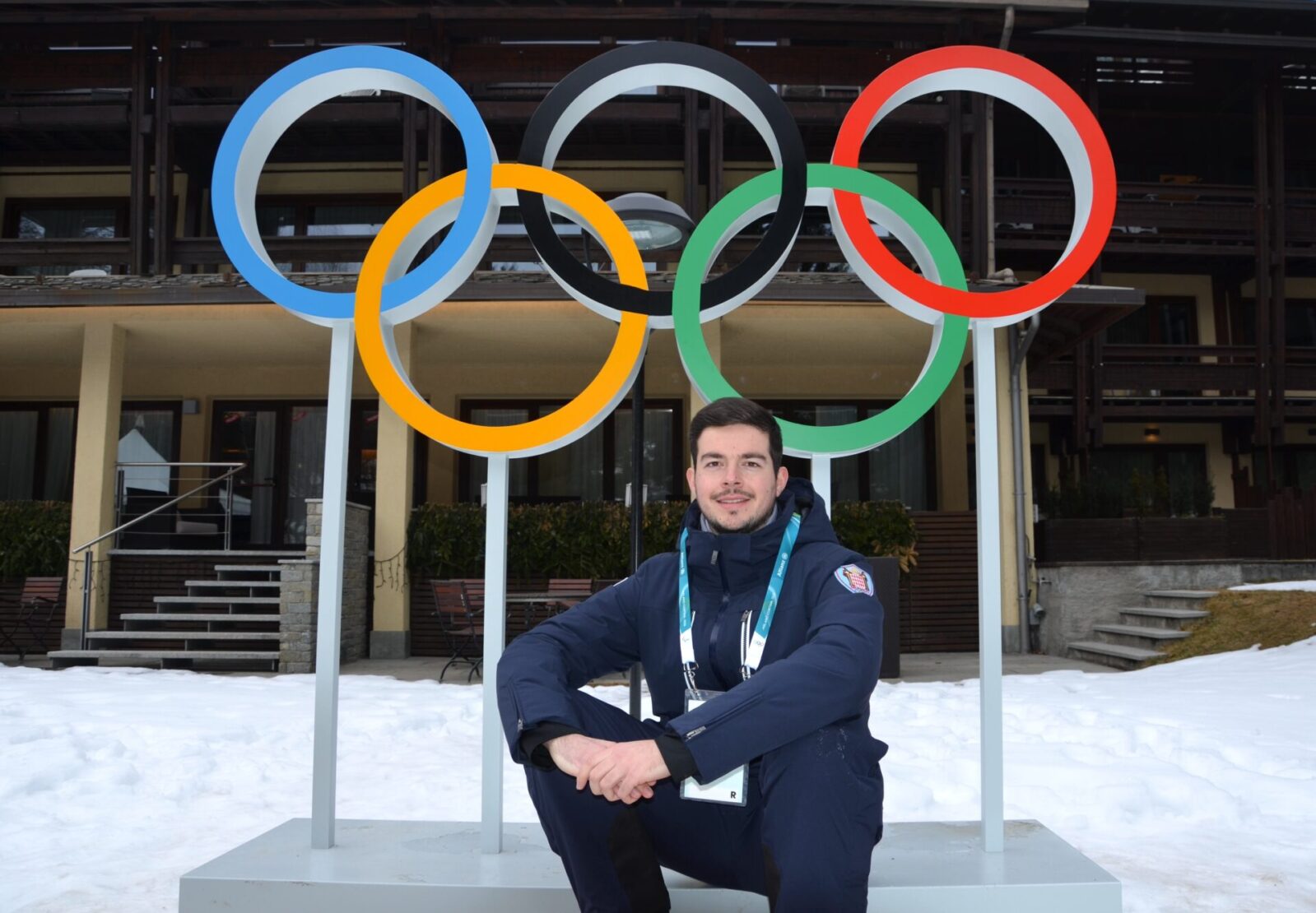 Après Paris 2024, Arnaud Allgeyer vit ses deuxièmes Jeux, en étant au plus près de la délégation monégasque à Bormio pour les JO d'hiver de Milan-Cortina.