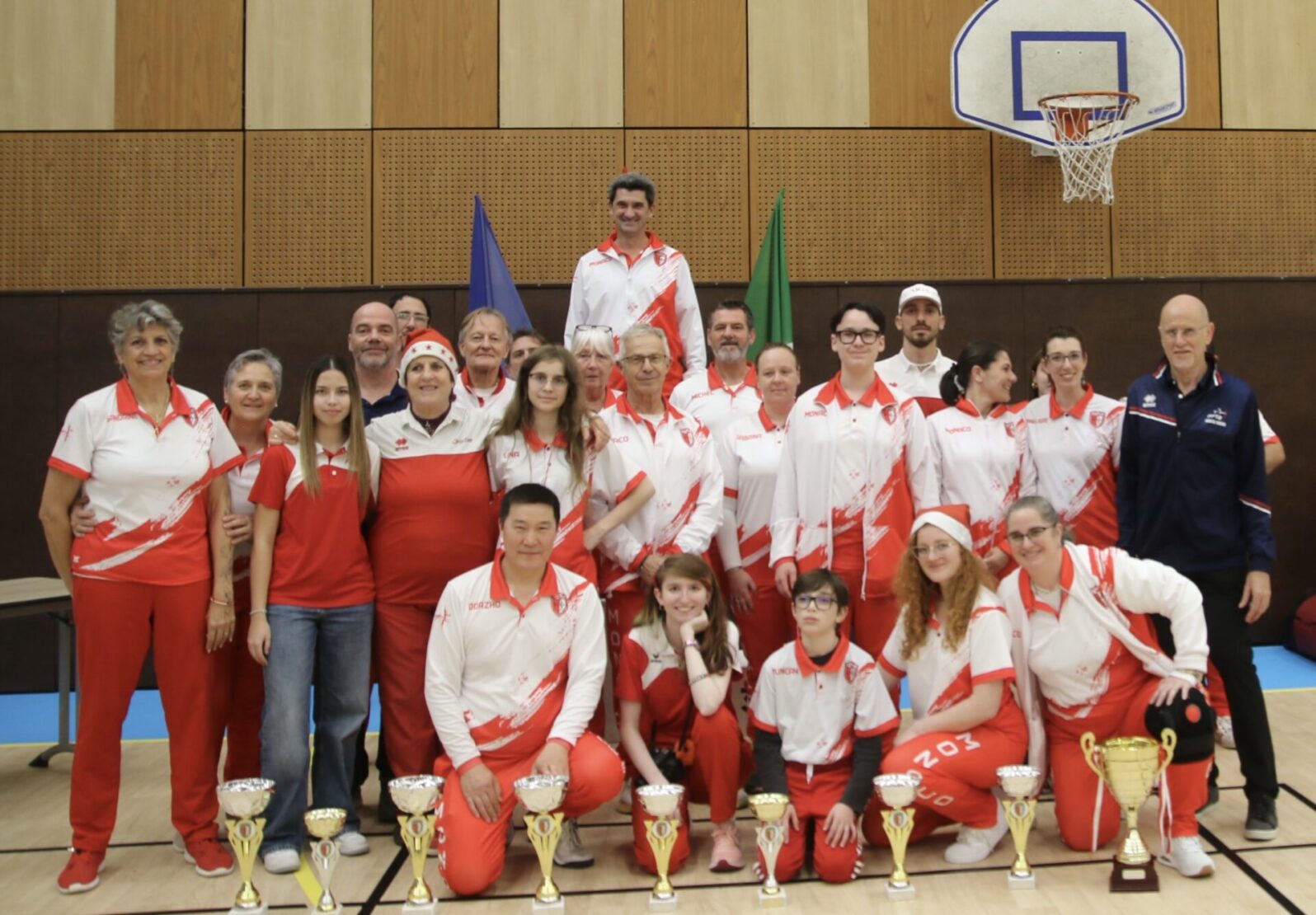 L'équipe de Monaco à la Coupe de S.A.S. le Prince Albert II.