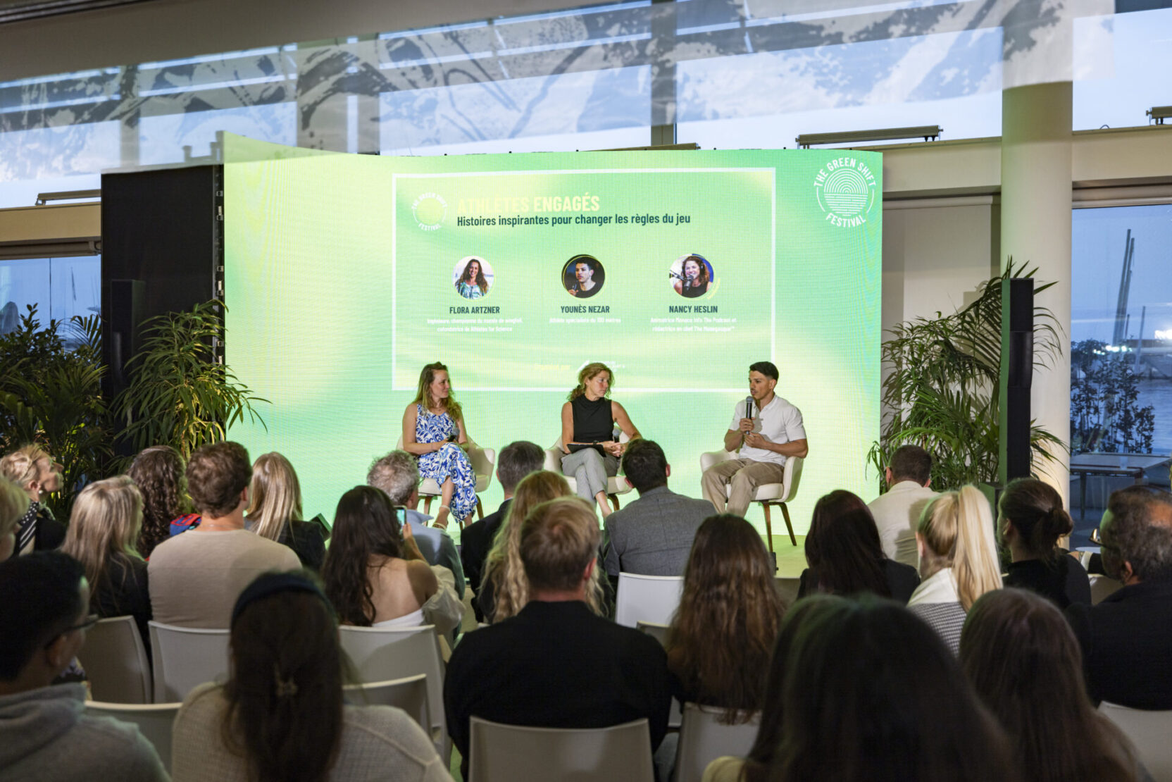 Le Green Shift Festival a ajouté une note sportive inédite à sa programmation 2026, du 9 au 11 avril au Yacht Club de Monaco, avec la présence de nombreux athlètes engagés venus partager leurs expériences inspirantes.