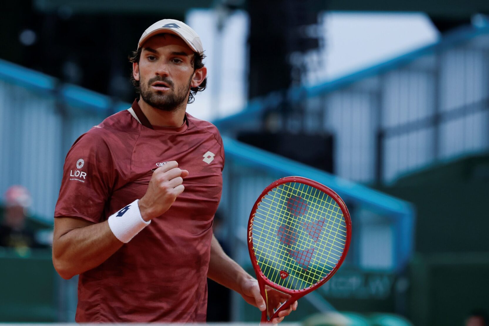 Valentin Vacherot, premier joueur monégasque à atteindre les demifinales en simple à Monte-Carlo.