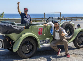 L'Avis Type 3 est arrivée enfin à Monaco, 100 ans après son inscription au Rallye Monte-Carlo.
