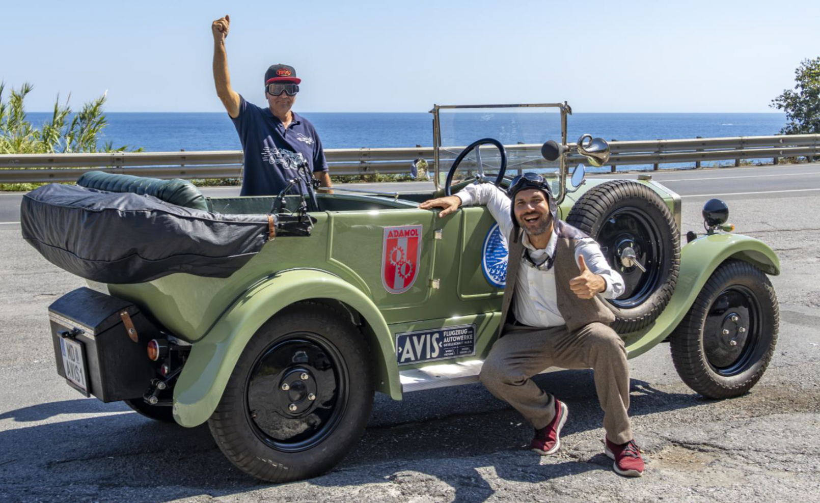 L'Avis Type 3 est arrivée enfin à Monaco, 100 ans après son inscription au Rallye Monte-Carlo.